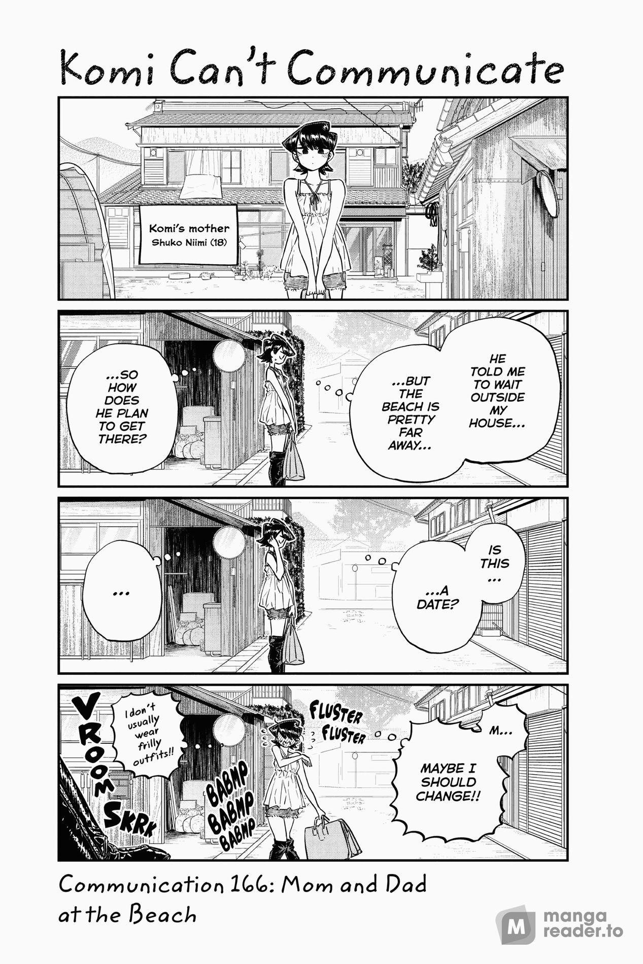 Komi Can’t Communicate, Chapter 166 image 1